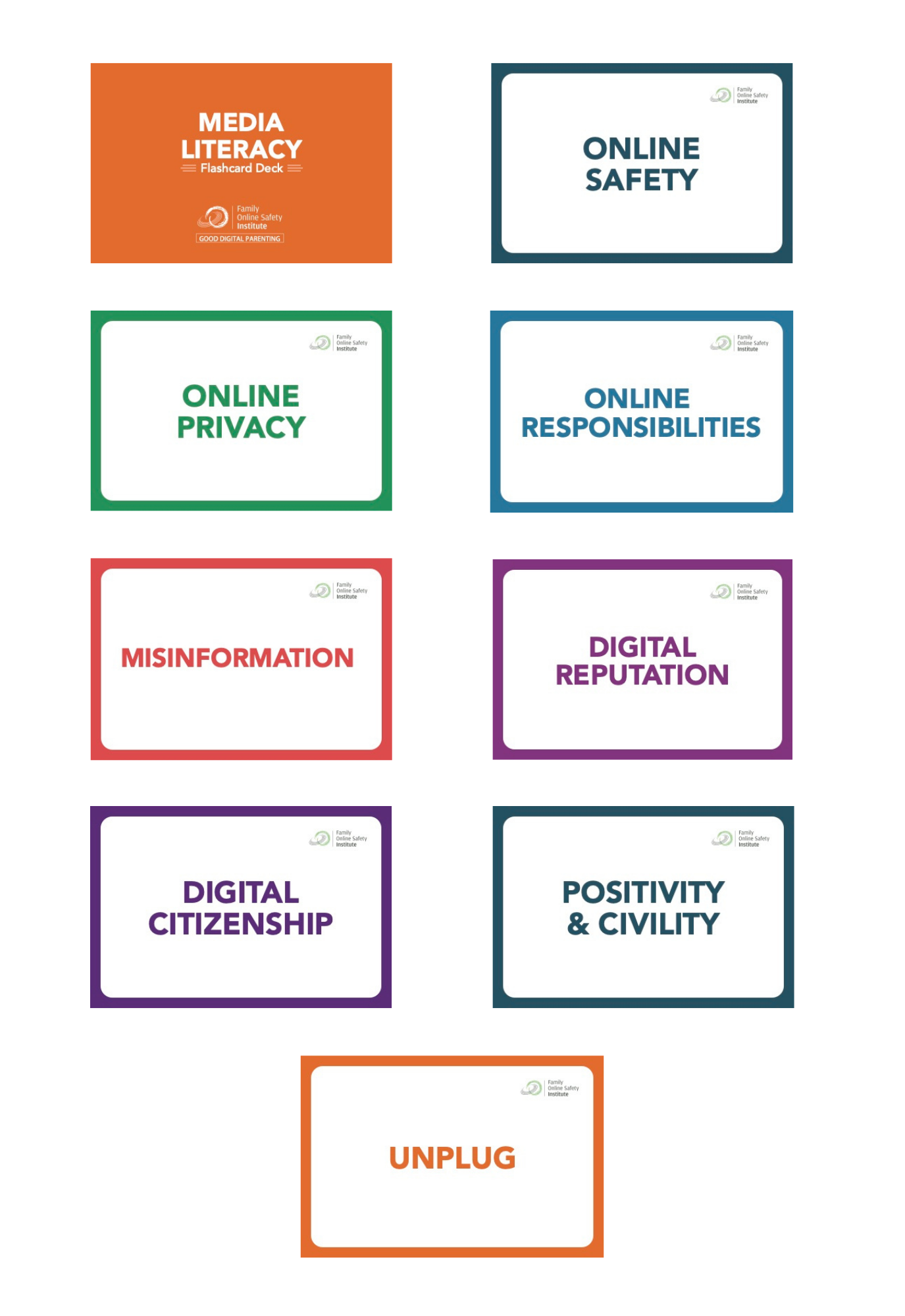 FOSI Media Literacy Flashcards